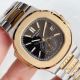 Highest Quality Copy Patek Philippe Nautilus Two Tone Black Watch - Swiss Grade 1 (4)_th.jpg